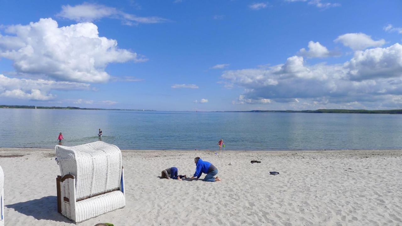 Seeblick I - Geraeumige 90Qm - Ganzes Haus - 50M Zum Naturstrand - Mit Terrasse Und Grossem Garten - Kueche Neu Glücksburg Exterior foto